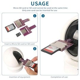 Kit de tarjeta de memoria micro SD macho a hembra adaptador de extensión extensor herramientas de prueba para coche, GPS, lector de tarjetas 3D, tarjeta micro SD a SD
