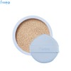 FWEE Cushion Glass Natural Refill SPF 50+ PA+++ 13g, Shade:02 Nude Glass