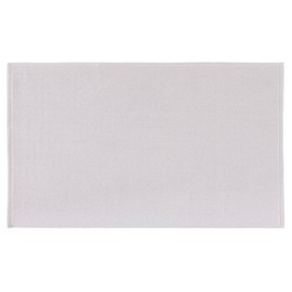 PANA® Cotton Bath Mat Non-Slip • Shower Mat & Bath Mat • 100% Cotton Bath Mat Washable • Oeko-Tex Certified • Size: 51 x 86 cm • Colour: White