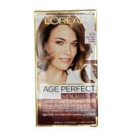 L'Oréal NEW L'OREAL Age Perfect By Excellence 6N LIGHT SOFT GOLDEN BROWN