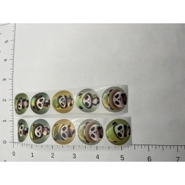 STICKER SHEET: cute baby panda bears