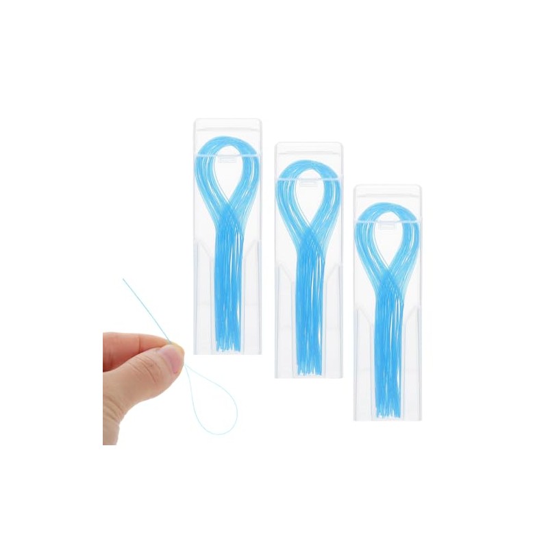 150 Piezas Floss Threaders for Bridges Flosser Gum Floss Threaders