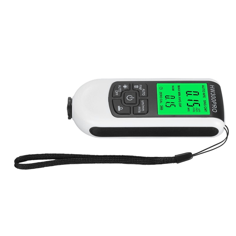 Digital Coating Thickness Gauge High Accuracy Anti Slip Paint Mil