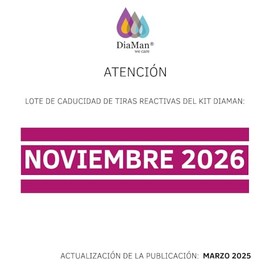 Tiras Reactivas Para Glucosa Diaman Pack 200 Pzas