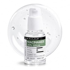 DERMA FACTORY Suero facial de niacinamida al 20% para piel grasa, cuidado de los poros | 1.01 fl oz, ligero, sin fragancia, cuidado de la piel coreano