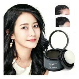 Polvo De Maquillaje Fibra Capilar Cubre Raíz De Cabello                                                                                               