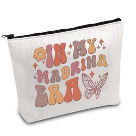 FOTAP Madrina Gift Spanish Godmother Gift In My Madrina Era Makeup Bag New Godmother Gift Baptism Gift (madrina era)