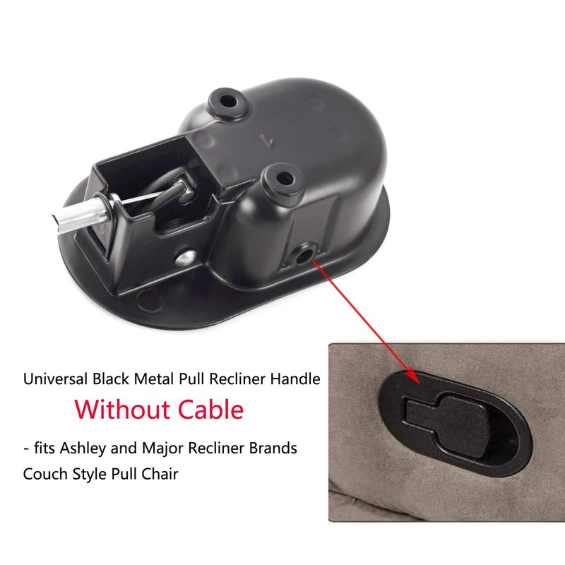 Universal Metal Sofa Chair Release Lever Recliner Handle Replacement Parts