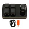 Mini 4 Key Keypad with Knob Customizable Macro Programme Hot