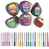 Coloured Acrylic Marker Pen Kit Non Toxic Water Based Painting