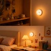 2 Pack Rechargeable Puck Lights with Remote & Touch Control,