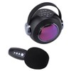 Bluetooth Mics Speaker Set with Colourful Light Effect Noise Reduction