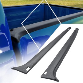 Stepside Bed Rail Caps Compatible with 99-05 Chevy Silverado GMC Sierra 1500