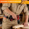 MELOTOUGH Drill Holder for Tool Belt – Orange ABS Holster,