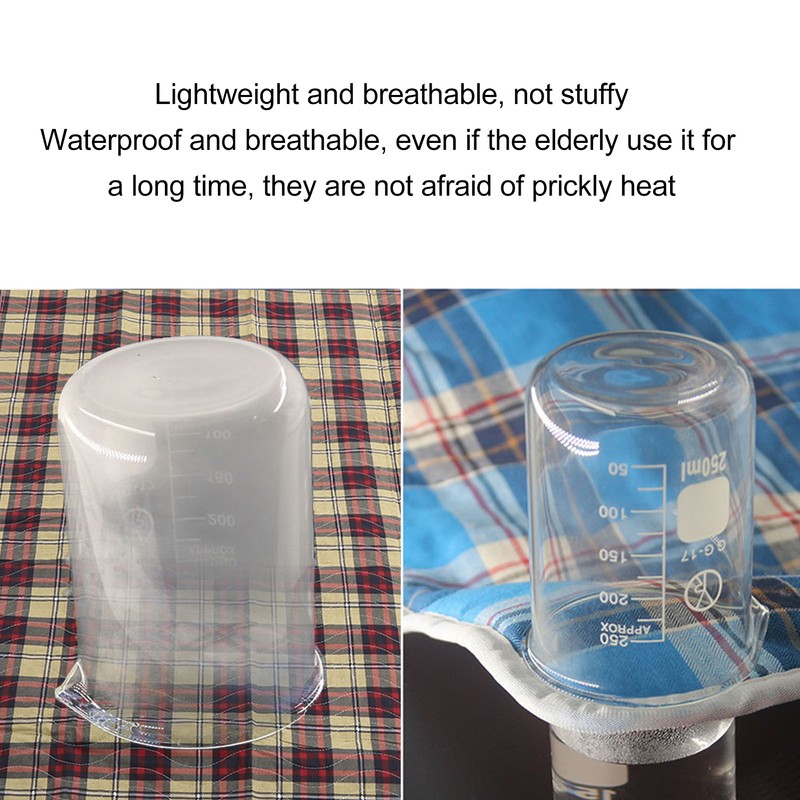 Incontinence Bed Pads Stain Masking Washable Reusable Plaid Underpads for