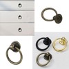YMAISS 14packs Cabinet Ring Handles Drop Ring Knobs Single Hole