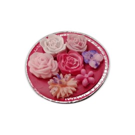 DSU Gifts Magnolia and Peony Mini Pie soy wax melts - wax melts, soy wax melts, scented wax melts, fall scented wax melts, shaped wax melts, summer scented wax melts for wonderfull fragrance
