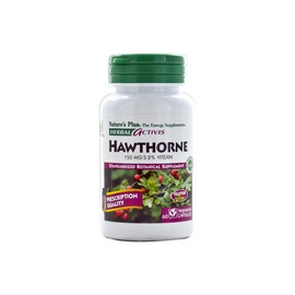 Nature's Plus Hawthorne 150mg, 60 Herbal Capsules