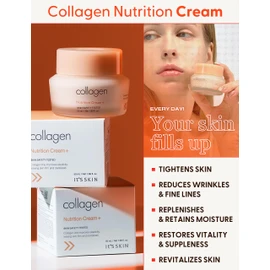 It'S SKIN Collagen Nutrition Cream 50ml 1.69 fl. Oz. - Face Moisturizer Cream Skin Care Moisturizing Anti Aging Facial Boost For Wrinkles Hydrating Lifting