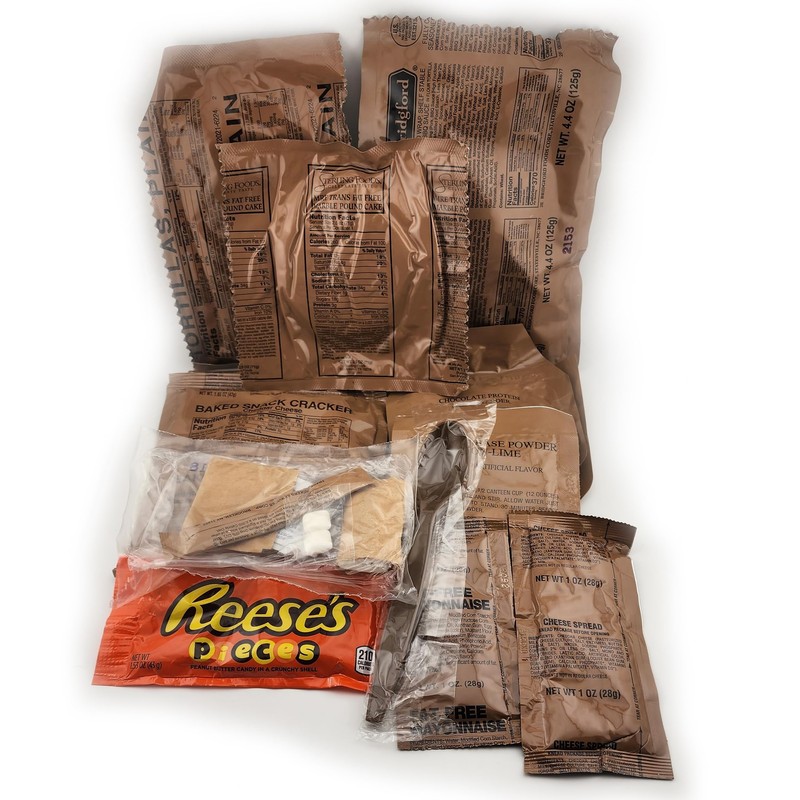Allgo Outdoors Military Spec MRE Meals Ready To Eat BBQ