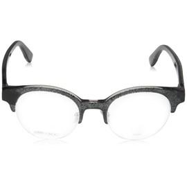 Jimmy Choo Jimmy Choo 151 0RBY Black Glitter Eyeglasses