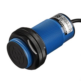 Heschen Capacitive Proximity Sensor Switch, LJC38A4-20-Z/BX, Detector 1-20 mm, 12-24VDC 200mA, NPN Normal Open (NO), 3 Wires, CE Listed