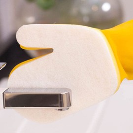 2PCS Pool Cleaning for Swimming Pool Hot Tub Spa Scrubbing Mitt Waterproof (White)