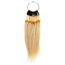 TOVINANNA Hair for Coloring Human Hair Extensions Straight Wig Extension Salon Accessory Kit