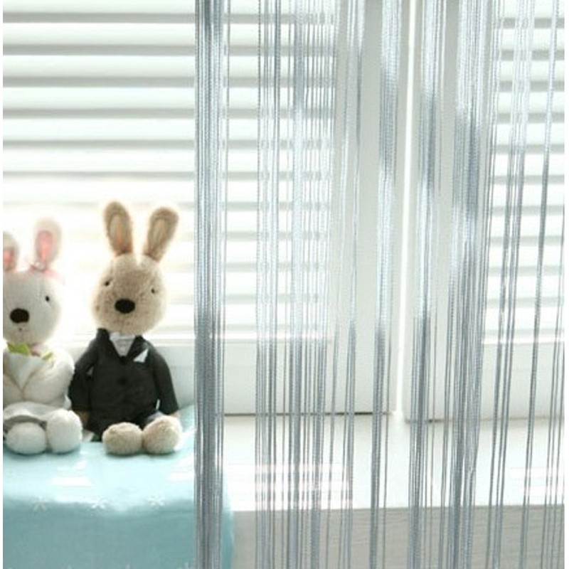 Door String Curtain, Wall Panel Fringe Window Room Divider Blind,