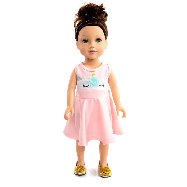 Little Adventures Twirl Princess - Vestido de muñeca (unicornio) (muñeca