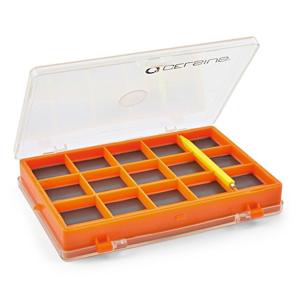 Celsius Two-Sided Magnetic CE-MBB535 Jig Box 10 Large/15 Small Compartments