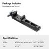 SmallRig RS 3 Mini Extended Vertical Arm, Extension Mount Plate