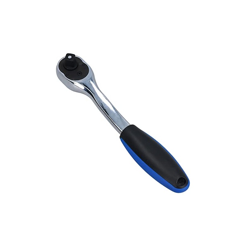 AB Tools 3/8" Drive Curved Ratchet Socket Driver Quick Release