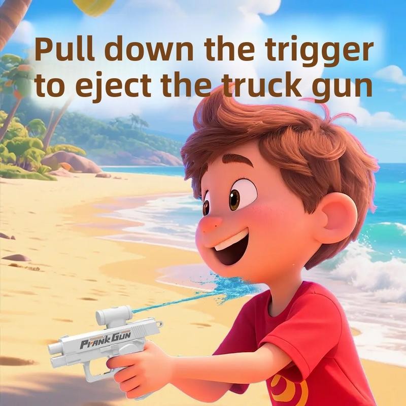 Summer Creative Double-Sided Reverse Water Gun Prank Tactical Dual-Spray Mini