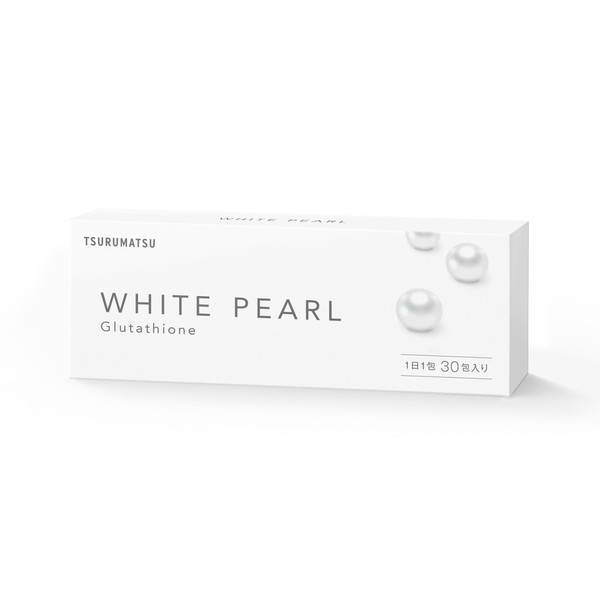 鶴松医薬 ホワイトパール サプリメント WHITE PEARL 30包 1包3粒
