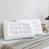 YOUR MOON Ultra Thin Flat Pillow King Size of 2