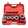 maXpeedingrods BSPT Ratchet Pipe Threader Kit, Manual Ratcheting Pipe Threading