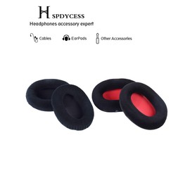 SPDYCESS 1 Pair Headset Ear Pads Headphones Ear Pads for Hyperx Cloud 2 Cloud II Gaming Headphones - Anti-Dirt Protection Accessories Memory Foam Headphones Ear Pads