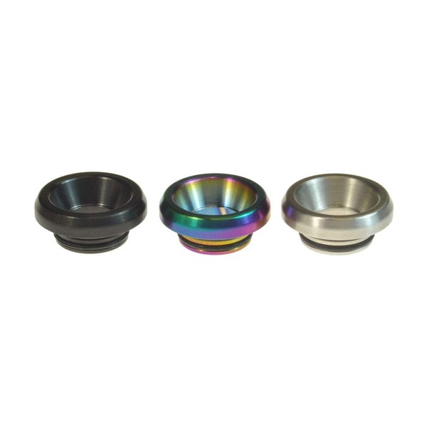 Armerah Basin LP 810 Drip Tip eCig Mouthpiece Shallow/Wide Stainless