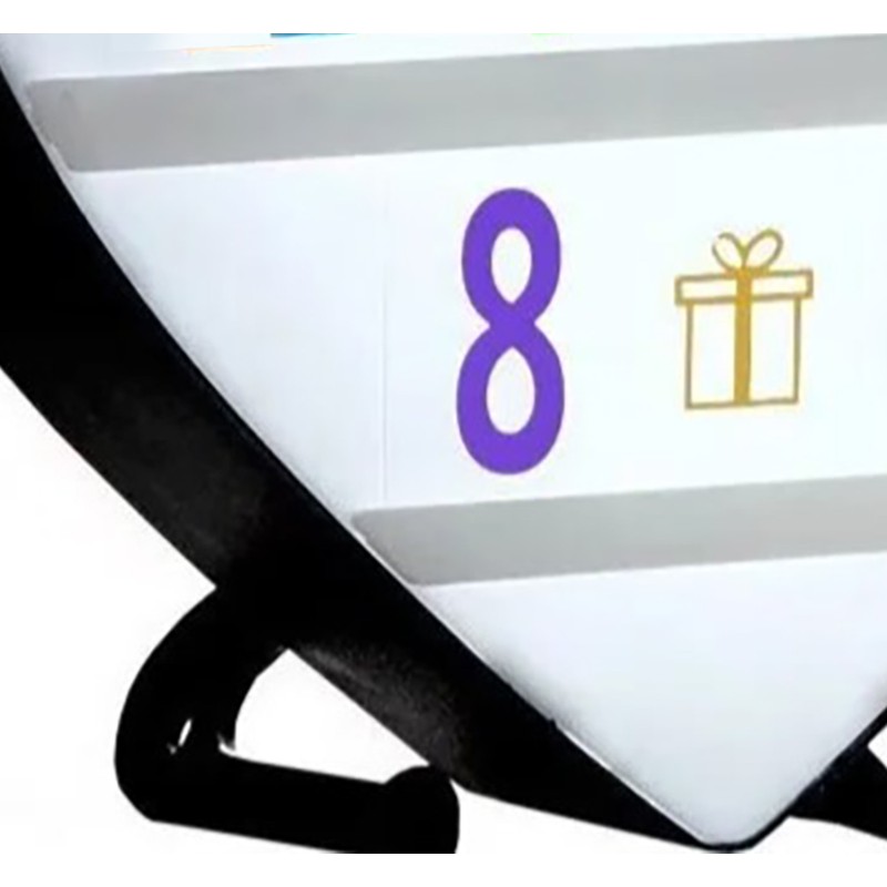 Cinema Light Box Black Heart Shaped LED Light Up Light