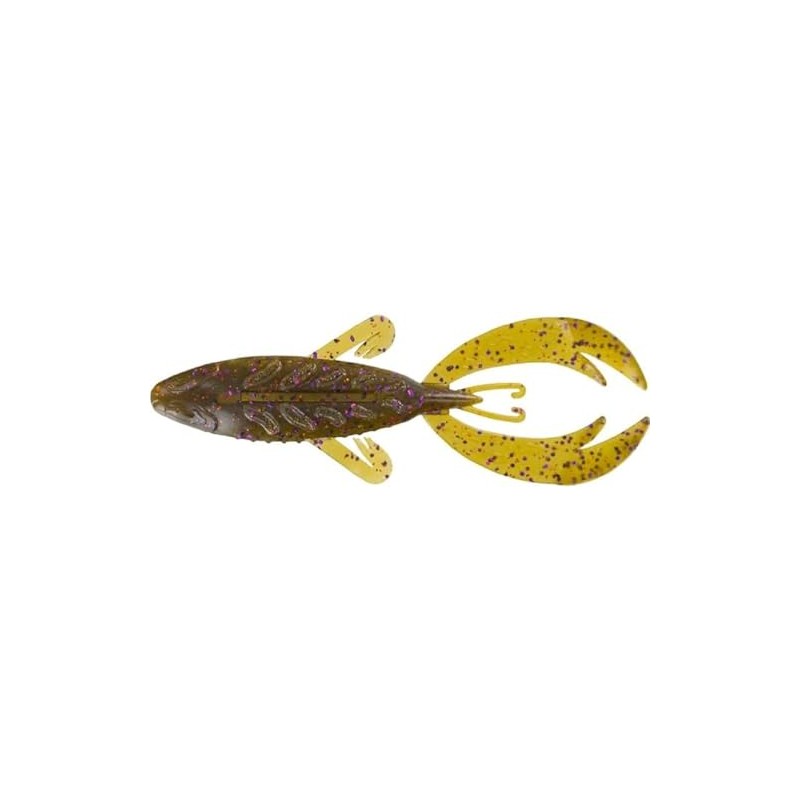 Big Bite Baits 4" Rojas Fighting Frog/Green Pumpkin Purple Copper