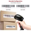 Barcode Scanner with Stand, 2 Pack Wired Handheld Bar Code