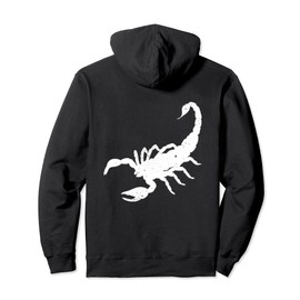 Scorpion Animal Distressed Vintage Look Pullover Hoodie