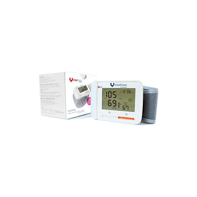 VitalCare | Baumanómetro de Muñeca YE8900A con Bluetooth | Transferencia