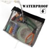 TAKASUE Camouflage Transparent Pouch, For Survival Games, Tools, Accessories, Waterproof,