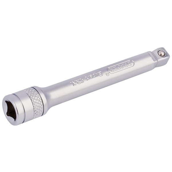 Draper 16721 1/4 Inch Square Drive Polished Wobble Extension Bar,