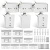 6 Piece Cabinet Hanger Set Wall Cabinet Holder Adjustable Hanging