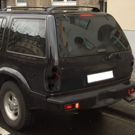 Spec-D Tuning Smoke Tail Lights Compatible with 1998-2001 Ford Explorer, Mercury Mountaineer, Left + Right Pair Assembly