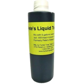 Pete's Concentrated Liquid Trap Dye 8 oz Bottle Formerly Sleepy Creek (makes 5 gallons)