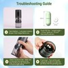 Electric Pill Crusher Herb Grinder - Ceramic Grinding Head for